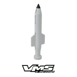 VMS MOAB White Antenna for Chevy Silverado and GMC Sierra Up to 2006