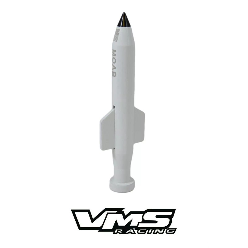 VMS MOAB White Antenna for Chevy Silverado and GMC Sierra