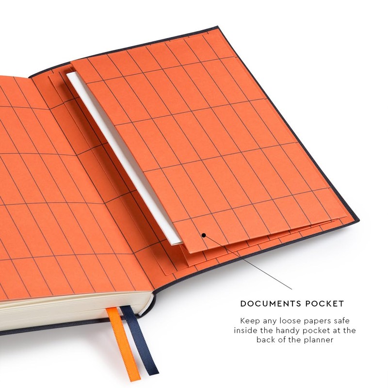 Undated Daily Planner Notebook | To Do Lists Hourly Schedule