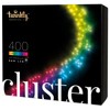 Twinkly Cluster 19.7ft RGB, Dense Strip of 400 LED Lights,