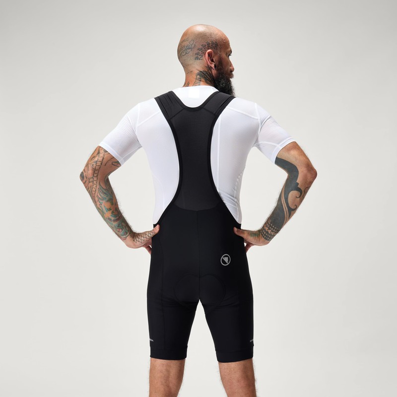Endura Xtract Gel II Pantaloncini con Bretelle per Uomo, Nero,