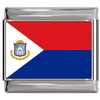 Saint Martin Flag Italian Charm