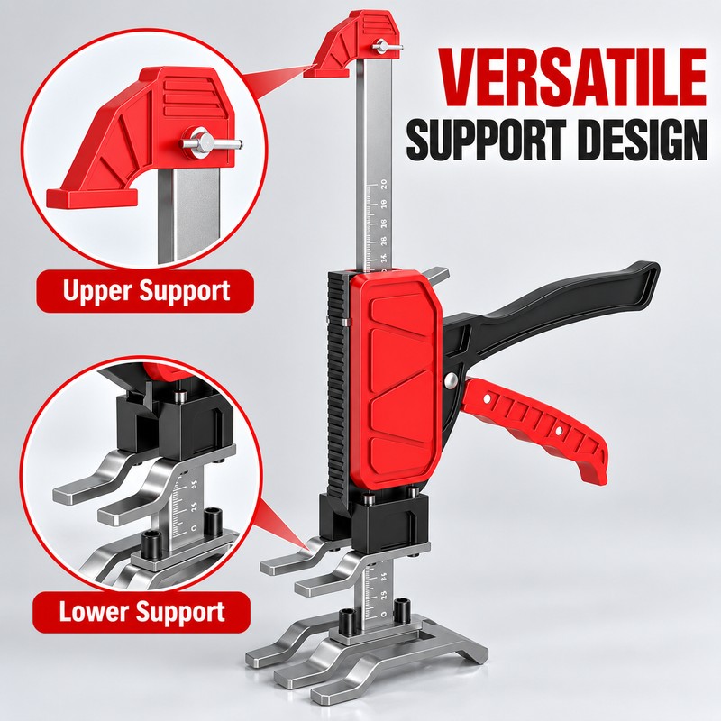 Hand Lifting Jack for Installation – Adjustable Labor-Saving Lifter for