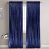 WISPET Navy Blue Sequin Backdrop Curtains 2 Panels 4FTx8FT Glitter