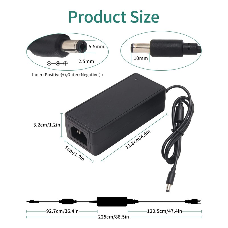 24V 2A DC Power Supply 24 Volts 2 Amp Power