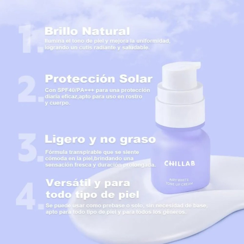 Crema Iluminadora E Hidratante Para El Cuidado De La Piel