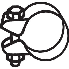 Bosal 250-351 Clamping Piece, exhaust system