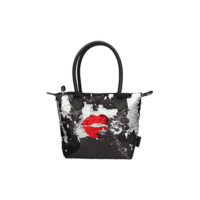 Depesche Trend Love Kiss 10643 Handbag with Sequins Approx. 21