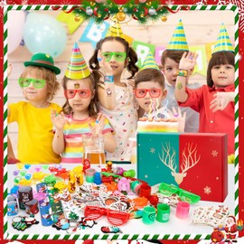 Hossom Party Bags Children's Birthday Party Favours, Pack of 220 Christmas Party Bags, Children's Birthday Party Bag Set, Small Gifts for Children