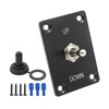 EATAKWARD 12V DC 30A Momentary Toggle Switch, Waterproof 3 Pin