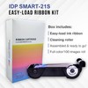IDP SMART-21S ID Printer Easy-Load Color Ribbon Kit YMCKO -