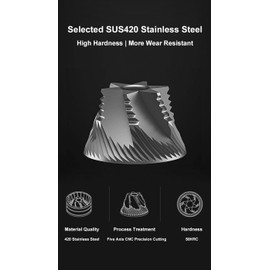 TIMEMORE Chestnut S3 Coffee Grinder with External Point to Point Precision Digital Adjustment, Stainless Steel S2C890 Burr, 30g Capacity, Suitable for Travel/Camping.(S3 Black)