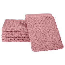 Ross Uni-Walk Harmony Hand Towels Dusky Pink Wash Mitt 16 x 22 cm