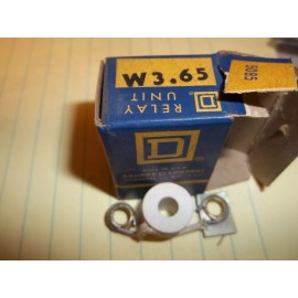 Square D NEW IN BOX SQUARE D W3.65 OVERLOAD HEATER  3.65 AMP