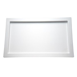 GN 1/3 tray FRAMES 32,5 x 17,6 cm, H: 2 cm melamine, white
