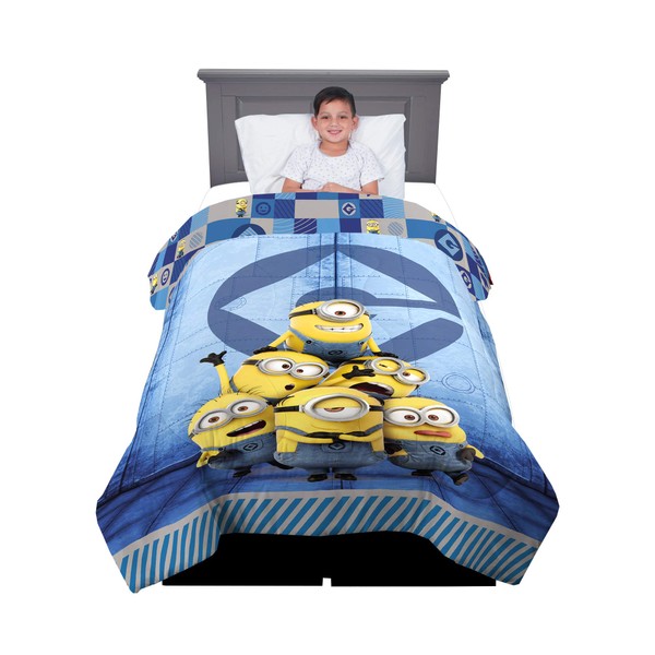 Franco Kids Bedding Comforter, Twin/Full, Minions