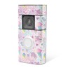 MightySkins Glossy Glitter Skin Compatible with Ring Video Doorbell Plus
