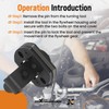 maXpeedingrods J-46392 Engine Barring Tool for Detroit Diesel DD13, DD15,