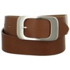 Bernd Götz Women's Leather Belt 40 mm Cowhide Denim Belt,