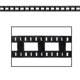 Beistle 57667 Filmstrip Garland, 4-1/2-Inch by 12-Feet