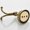 BATHSIR Antique Brass Towel Bar Set, Adjustable Bathroom Accessories Include