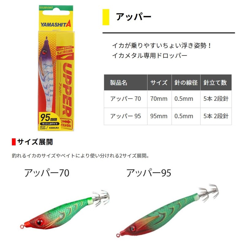 YAMASHITA Upper (UPPER) 95mm 027 Red Devil