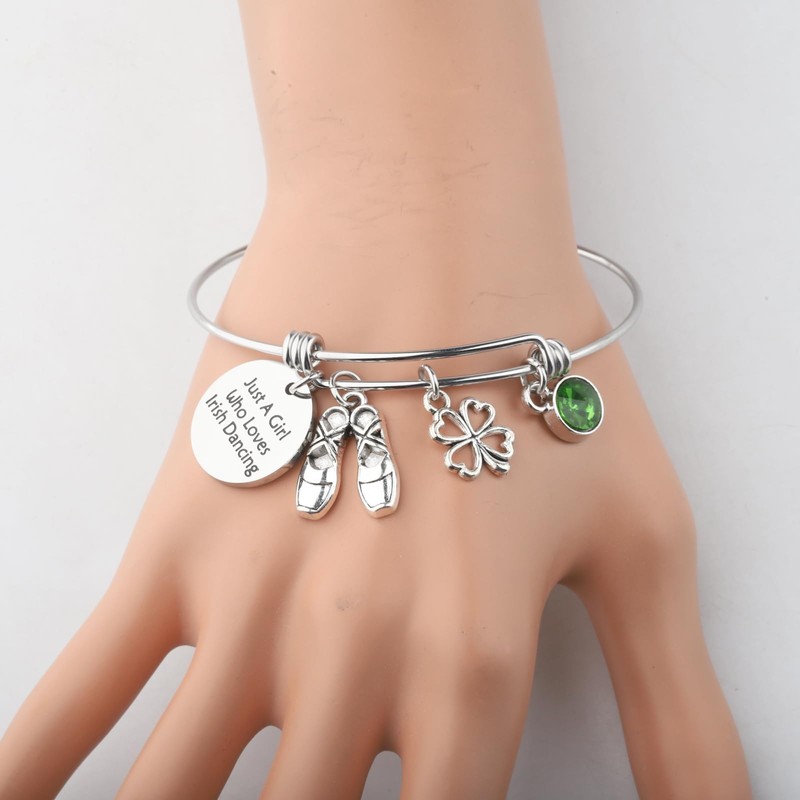 Gzrlyf Irish Dance Bracelet Irish Dancing Gifts Irish Step Dance