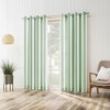 No. 918 Reagan Cabana Stripe Semi-Sheer Grommet Curtain Panel, 54"