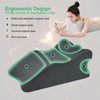 Widened Position Pillow for Couples- Dark Grey