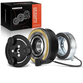 A-Premium Air Conditioner AC Compressor Clutch Kit Compatible with Nissan Pathfinder 2008-2012, TITAN 2004-2015 2017-2021, Armada, NV2500, NV3500, Pathfinder Armada, TITAN XD & Infiniti QX80, QX56