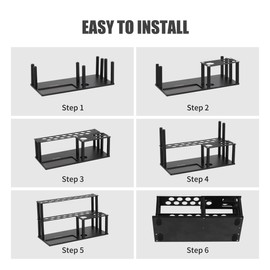 MDLHOBBY RC Tool Organizer & Screwdriver Storage Kit with Built-in Magnetic Screw Tray, Hex & Cross Screwdriver Holder, Pliers Stand, Hobby Tool Organizer for RC Tools, Compact & Durable Tool Stand