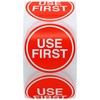 Hylabelest USE First Trilingual Removable Label 1.5 Inch Freezer Stickers