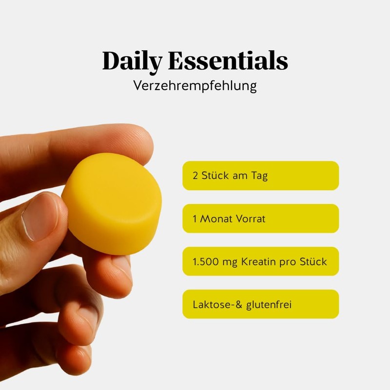 Creatine 3000mg Gummies - Daily Essentials - Physical Performance -