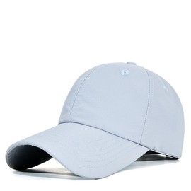 YAMEE Baseball Cap Unisex Waterproof Baseball Cap Men's Outdoor Hat Quick Drying Sun Hat Baseball Cap Men Breathable Summer Hats for Men, 1/Light Grey