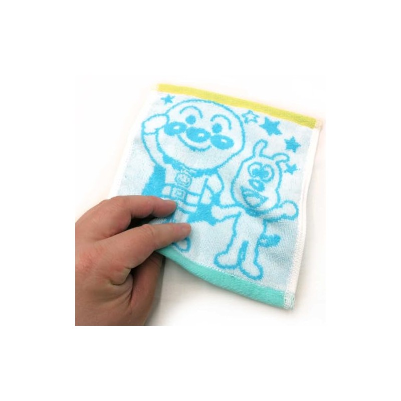 Nasto Corporation Anpanman Jacquard Mini Towel, Anpanman & Cheese 834739