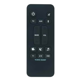 RE6214-1 VINABTY Infrared Remote Control for RE62141 RTRE62141 for Polk Audio Signa S1,AM6214-A S2,S3,S4 Ultra-Slim SoundBar