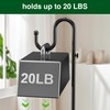 74" Shepherds Hook Stand for Plant: Hanging Bird Feeders, Plants,
