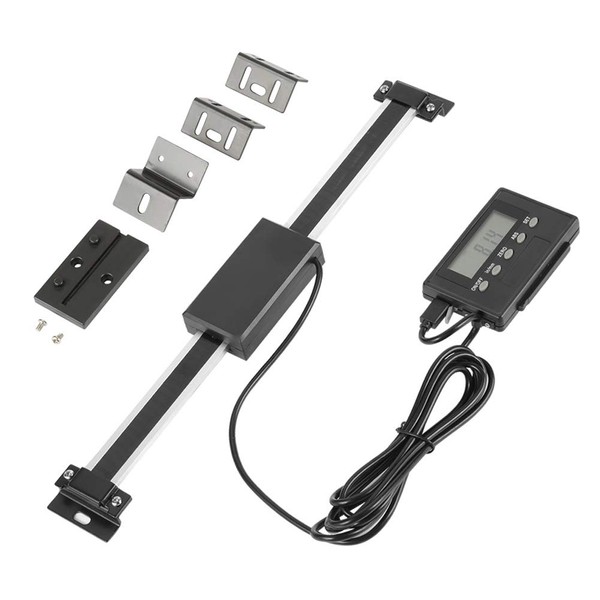 Digital Display 0-200mm DRO LCD Remote Caliper Aluminum Ruler with