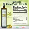 Delicate Italian Extra Virgin Olive Oil Cold Pressed - Light
