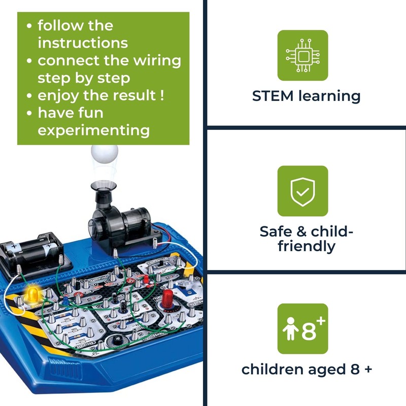 Velleman Electronics Project Set for Children Aged 8+ Explore the
