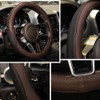 Gomass Car Steering Wheel Cover, Anti-Slip, Safety, Soft, Breathable, Heavy