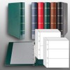 Prophila Collection Luxury Banknote Ring Binder (Green) with 20 Sleeves