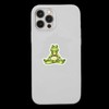Phone Stickers (3) Mini Frog Stickers | 1" Meditating Frog