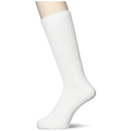 United Athletic Crew Socks T-Shirt, White
