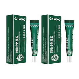 Lumbar Spine Relief Cooling Compress Gel for Soothing Comfort - Colour: 2 pcs