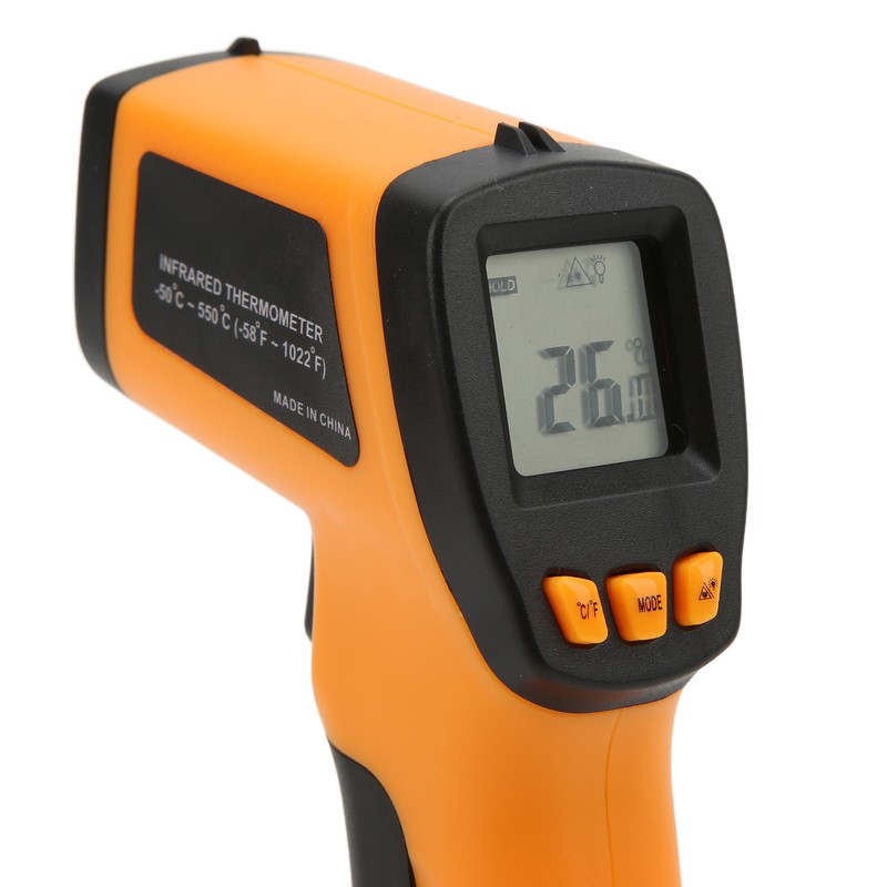 520E Digital Infrared Thermometer High Accuracy Thermometer Portable Non Contact