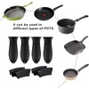 8 Pcs Non-Slip Silicone Hot Handle Holder & Assist Grips,