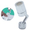 720° Rotatable Sink Faucet Aerator Sprayer Head with 2 Water