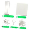 Kisangel 1 Set Heat Shrink Plastic Sheets Kit of Shrink