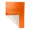 Paper Placemats - Disposable - Scalloped Edge (Orange, 50)